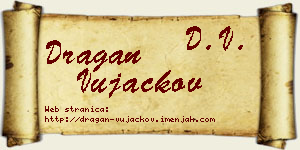Dragan Vujackov vizit kartica
